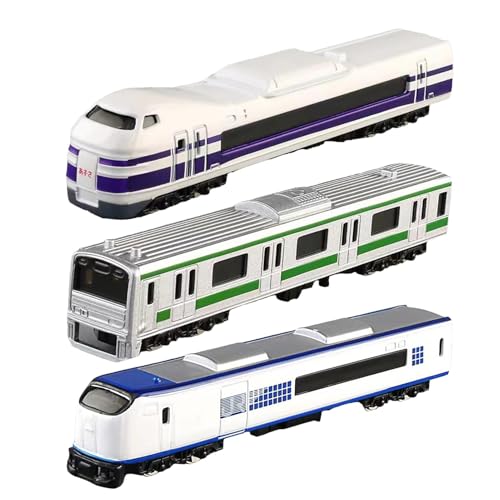 Cushangty Modelleisenbahn-Spielzeug,Modelleisenbahn,Simuliertes Eisenbahnspielzeug - Zugmodellspielzeug für Kinder, Japanisches Shinkansen-Hochgeschwindigkeitszugmodellspielzeug, Kinderzugmodell von Cushangty