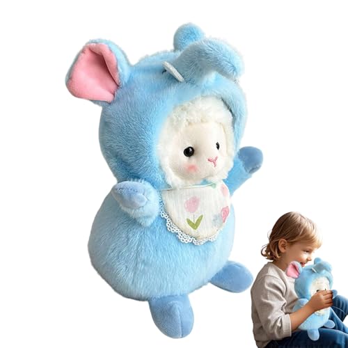 Cushangty Plush Lamb Stuffed Animal | Plüsch Lamm Spielzeug,25 cm Süßes Schaf Mit Hut Für Junge Mädchen Deko Weihnachten Wohnzimmer Kinderzimmer Cushangty Plush Lamb Stuffed Animal | Plüsch Lamm Spielzeug,25 cm Süßes Schaf Mit Hut Für Junge Mädchen Deko Weihnachten Wohnzimmer Kinderzimmer von Cushangty