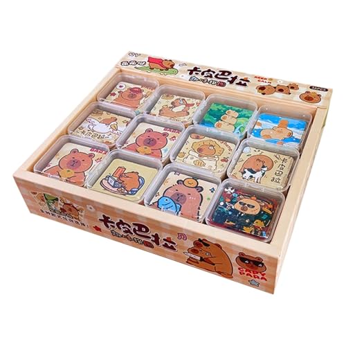 Cushangty Puzzles für Kinder,Cartoon-Puzzles für Kinder - Gedruckte Muster Lustiges Puzzle Papierpuzzle | Innovatives Gehirn-Puzzlespiel, Denksportaufgaben für Kinder, und Mädchen von Cushangty