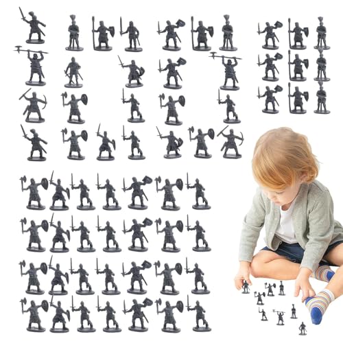 Cushangty Spielzeug Soldaten Männer, Miniatur Figuren Antike Krieger, 100x Miniaturen historische Modellstatuen als Brettspiel für Mädchen und für Bildungsprojekte Rollenspiel und Kuchendekoration Cushangty Spielzeug Soldaten Männer, Miniatur Figuren Antike Krieger, 100x Miniaturen historische Modellstatuen als Brettspiel für Mädchen und für Bildungsprojekte Rollenspiel und Kuchendekoration von Cushangty