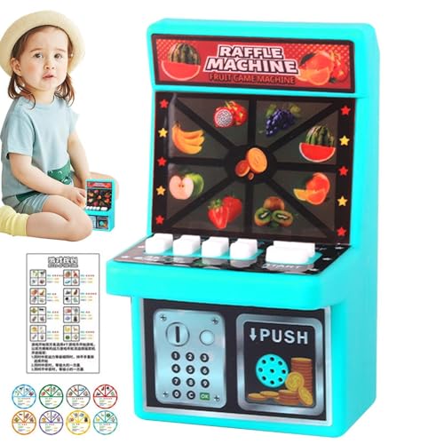 Cushangty Tragbare Arcade-Maschine, Klassische -Arcade-Maschine,Klassische Spielmaschine für Kinder - Winzige Arcade-Maschine, batteriebetriebene Arcade-Retro-Maschine für Restaurant, Café, Hotel von Cushangty