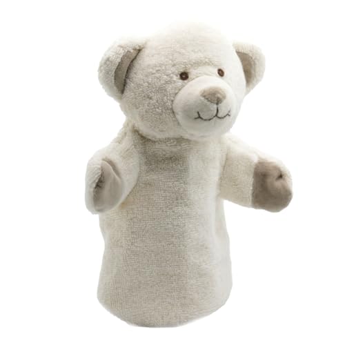 Cute Since 1999 Ecru Bär Handpuppe für Kinder ab 0 Monate - Biologische Handpuppe für Junge & Mädchen - Sachen & Geschenk für Neugeborene - Bär für Puppentheater Kinder - 26 x 20 cm Cute Since 1999 Ecru Bär Handpuppe für Kinder ab 0 Monate - Biologische Handpuppe für Junge & Mädchen - Sachen & Geschenk für Neugeborene - Bär für Puppentheater Kinder - 26 x 20 cm von Cute Since 1999