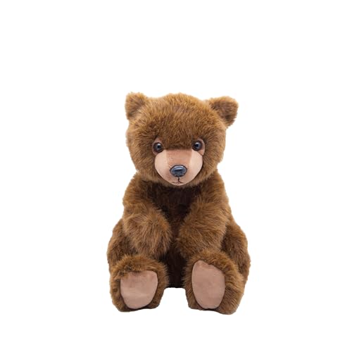 Cute Since 1999 Kuscheltier Baby ab 0 Monate - Kuscheltiere für Junge & Mädchen - Sachen & Geschenk für Neugeborene - Plüschtiere Kinder - Sitzende Stofftiere (Bär 30cm) von Cute Since 1999