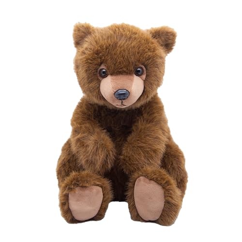 Cute Since 1999 Kuscheltier Baby ab 0 Monate - Kuscheltiere für Junge & Mädchen - Sachen & Geschenk für Neugeborene - Plüschtiere Kinder - Sitzende Stofftiere (Bär Klein) von Cute Since 1999