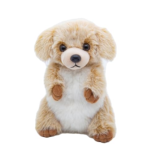 Cute Since 1999 Kuscheltier Baby ab 0 Monate - Kuscheltiere für Junge & Mädchen - Sachen & Geschenk für Neugeborene - Plüschtiere Kinder - Sitzende Stofftiere (Hund Klein) von Cute Since 1999