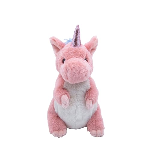 Cute Since 1999 Kuscheltier Baby ab 0 Monate - Kuscheltiere für Junge & Mädchen - Sachen & Geschenk für Neugeborene - Plüschtiere Kinder - Sitzendes Stofftiere (Einhorn) von Cute Since 1999