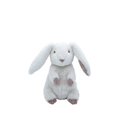 Cute Since 1999 Kuscheltier Baby ab 0 Monate - Kuscheltiere für Junge & Mädchen - Sachen & Geschenk für Neugeborene - Plüschtiere Kinder - Sitzendes Stofftiere (Hase) von Cute Since 1999