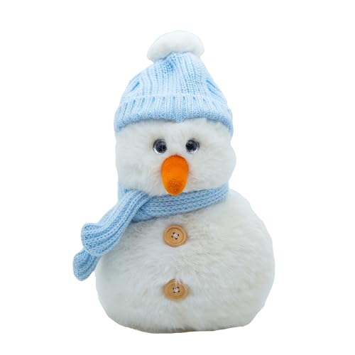 Cute Since 1999 Kuscheltier Baby ab 0 Monate - Stofftiere für Junge & Mädchen - Sachen & Geschenk für Neugeborene - Plüschtiere Kinder (Schneemann) von Cute Since 1999