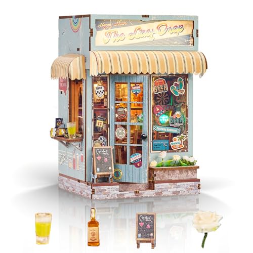 Cuteefun Book Nook Kit, DIY Puppenhaus Häuser, Miniatur Haus Selber Bauen für Erwachsene mit LED-Licht, Perfektes Kreativgeschenk für Erwachsene Cuteefun Book Nook Kit, DIY Puppenhaus Häuser, Miniatur Haus Selber Bauen für Erwachsene mit LED-Licht, Perfektes Kreativgeschenk für Erwachsene von Cuteefun