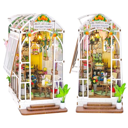 Cuteefun DIY Miniatur Puppenhaus Meer Kit, Miniatur Hau DIY Hölzernes Puppenhaus für Erwachsene, Como Regalo de Navidad de Cumpleaños (Zauberzimmer) von Cuteefun