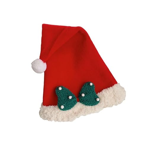 CutitiUU Weihnachtshut Rote Weihnachtshüte oder Santa Kostüm Neuheit Weihnachtsfeierhüte für Erwachsene Kinder, Weihnachtsfeiertage Party Supplies Party Santa Hut Bulk von CutitiUU