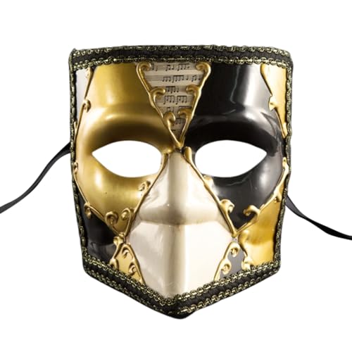 Cvanxluy mein warenkorb anzeigen, Maskenball Masken, Halloween Ballmaske Maske Venedig Cosplay Verkleidung Maskerade-Maske für Maskenball Venezianischen Kostüm Masken Ball Prom Augenmaske von Cvanxluy