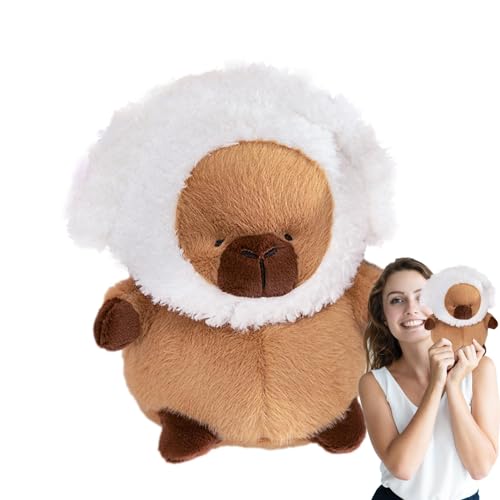 Cyatfcn Capybara-Plüschtier,Plüsch-Capybara-Stoffspielzeug | Capybara Design Gefüllter Plüsch - Bequeme Capybara-Plüschtiere, Stofftierpuppen für Kinder, von Cyatfcn