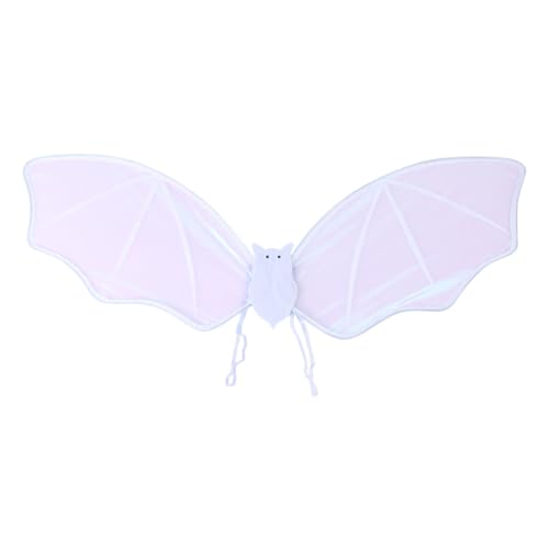 Cyatfcn Fledermausflügel,Fledermaus-Teufelsflügel | Gruselige Fledermaus-Kostümflügel,Halloween-Spooky-Flügel-Set, Anziehzubehör für Weihnachten, Geburtstag, Rollenspiele von Cyatfcn