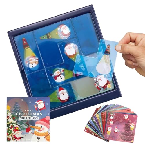 Cyatfcn Puzzlebrett, Kinderbrettspiel, Stem Puzzle-Strategiespielset, 60 Herausforderungen, logische Denkspiele, interaktives Lernspielzeug für Geburtstag, Weihnachten, Ostern von Cyatfcn