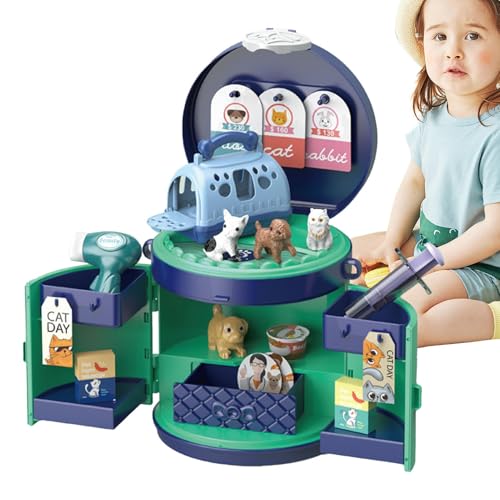 Cyatfcn Rollenspiel-Spielzeug für Kinder, Kleinkind-Kochen-Spielset | Safe Pretend 26-teiliges Anziehspielzeug-Make-up | Lernspielzeug-Essenssets für Kinder ab 3 Jahren, Geburtstag, Weihnachten, von Cyatfcn