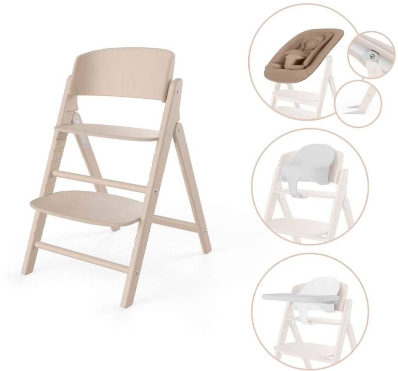 Cybex Click &  Fold Hochstuhl 4-in-1, All Natural von Cybex