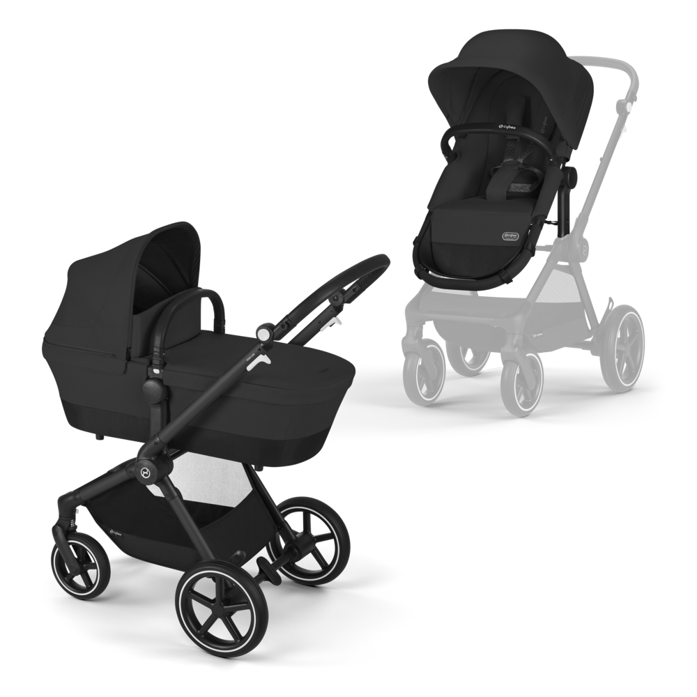 Cybex Eos Lux Stroller - Black Frame von Cybex