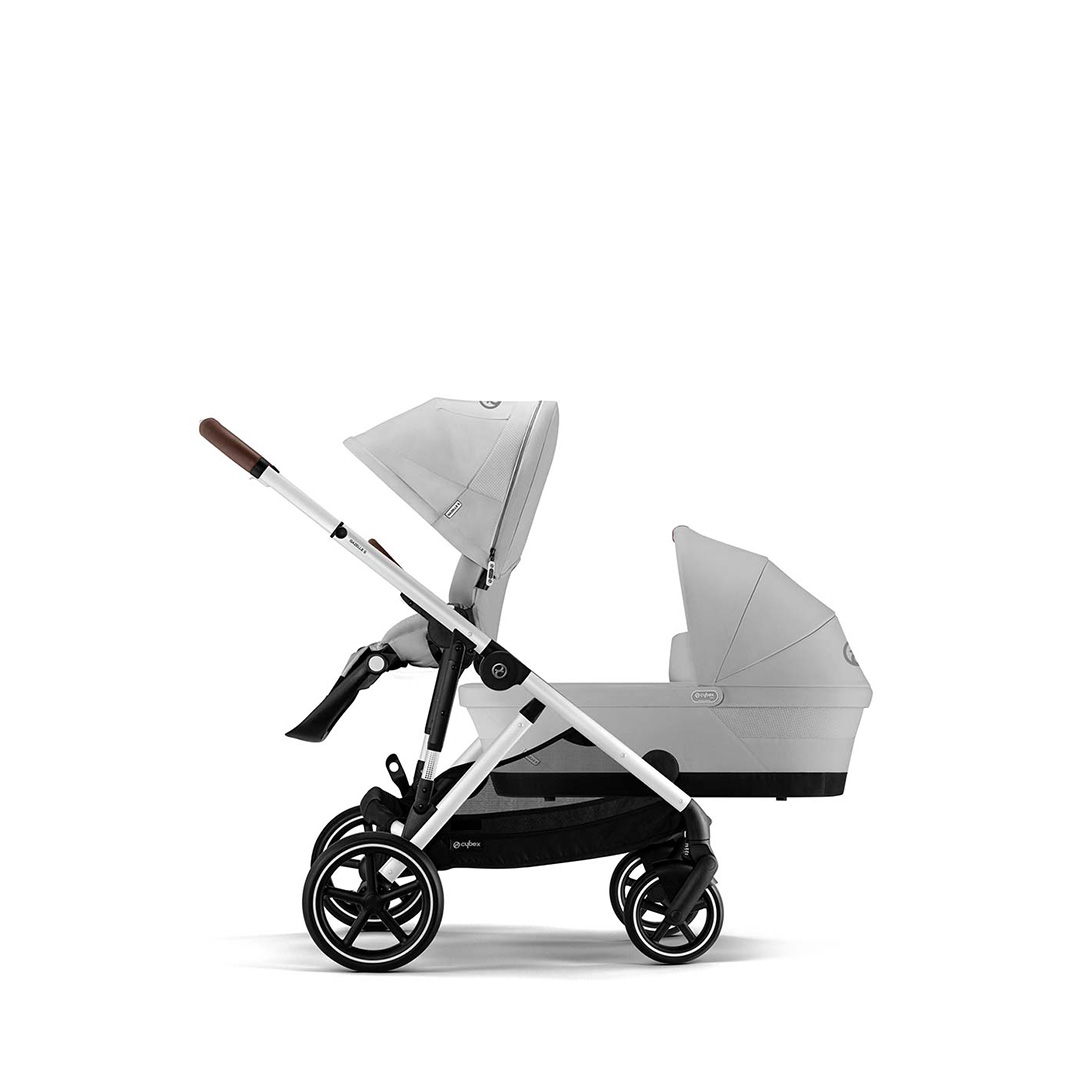 Cybex Gazelle S Duo Stroller - Silver Frame von Cybex