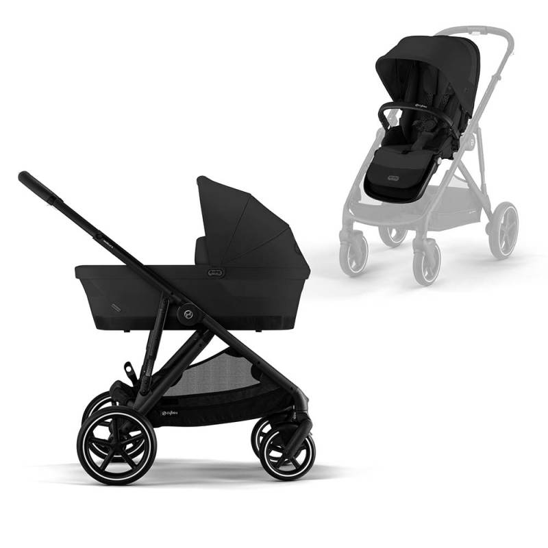 Cybex Gazelle S Mono Stroller - Black Frame von Cybex