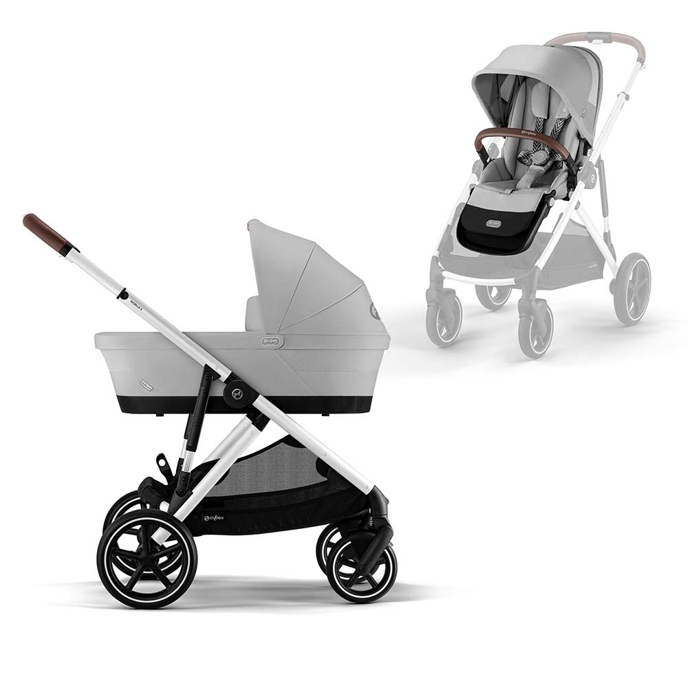 Cybex Gazelle S Mono Stroller– Silver Frame von Cybex