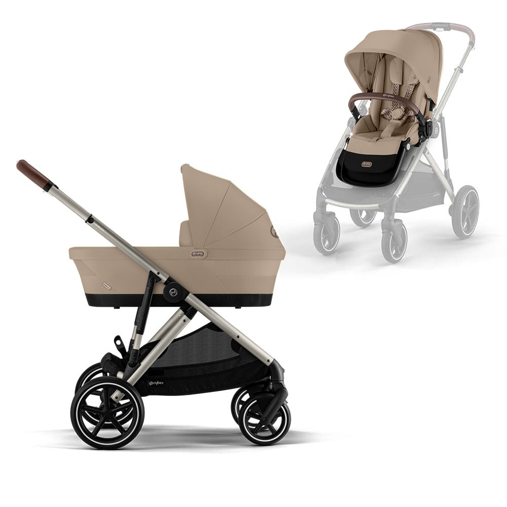 Cybex Gazelle S Mono Stroller - Taupe Frame von Cybex