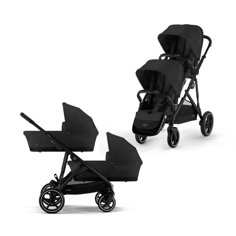 Cybex Gazelle S Twin Stroller - Black Frame von Cybex