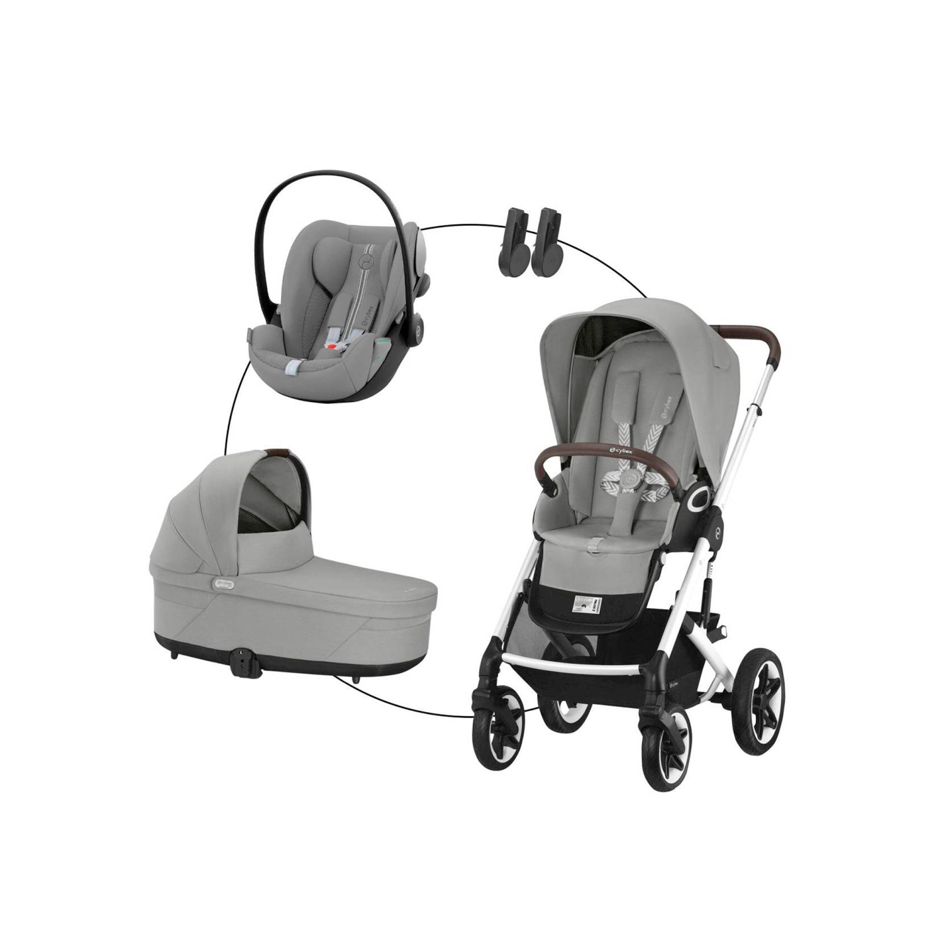 Cybex Gold Kombikinderwagen Talos S Lux Trio-Set inkl. Babyschale Cloud G i-Size Cybex Gold Kombikinderwagen Talos S Lux Trio-Set inkl. Babyschale Cloud G i-Size von Cybex