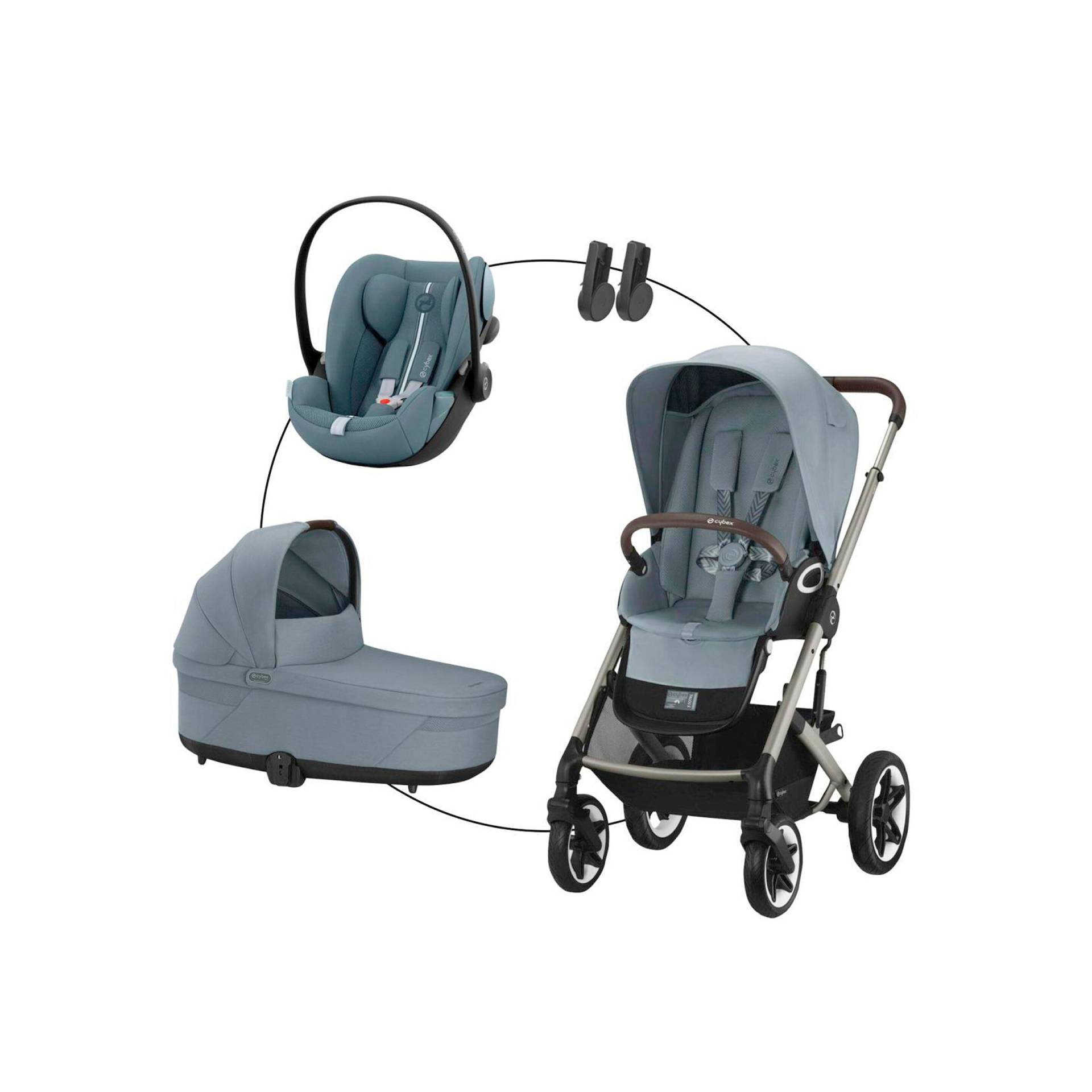 Cybex Gold Kombikinderwagen Talos S Lux Trio-Set inkl. Babyschale Cloud G i-Size Cybex Gold Kombikinderwagen Talos S Lux Trio-Set inkl. Babyschale Cloud G i-Size von Cybex