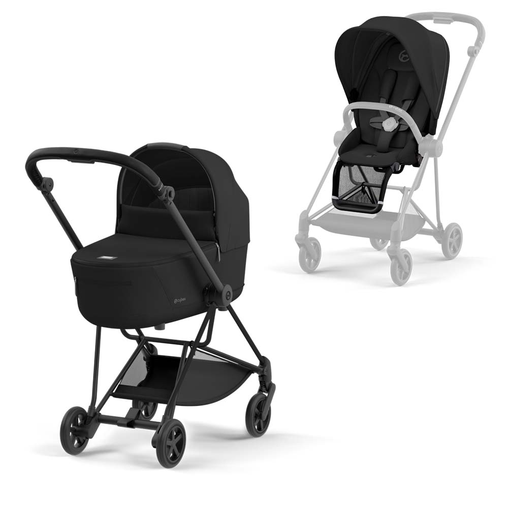 Cybex Mios 4 Stroller Complete - Matt Black Frame von Cybex