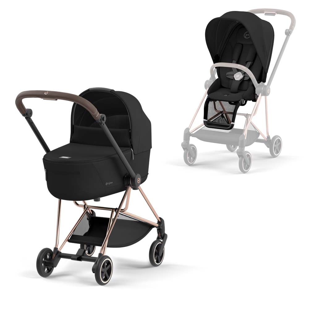 Cybex Mios 4 Stroller Complete - Rosegold Frame von Cybex