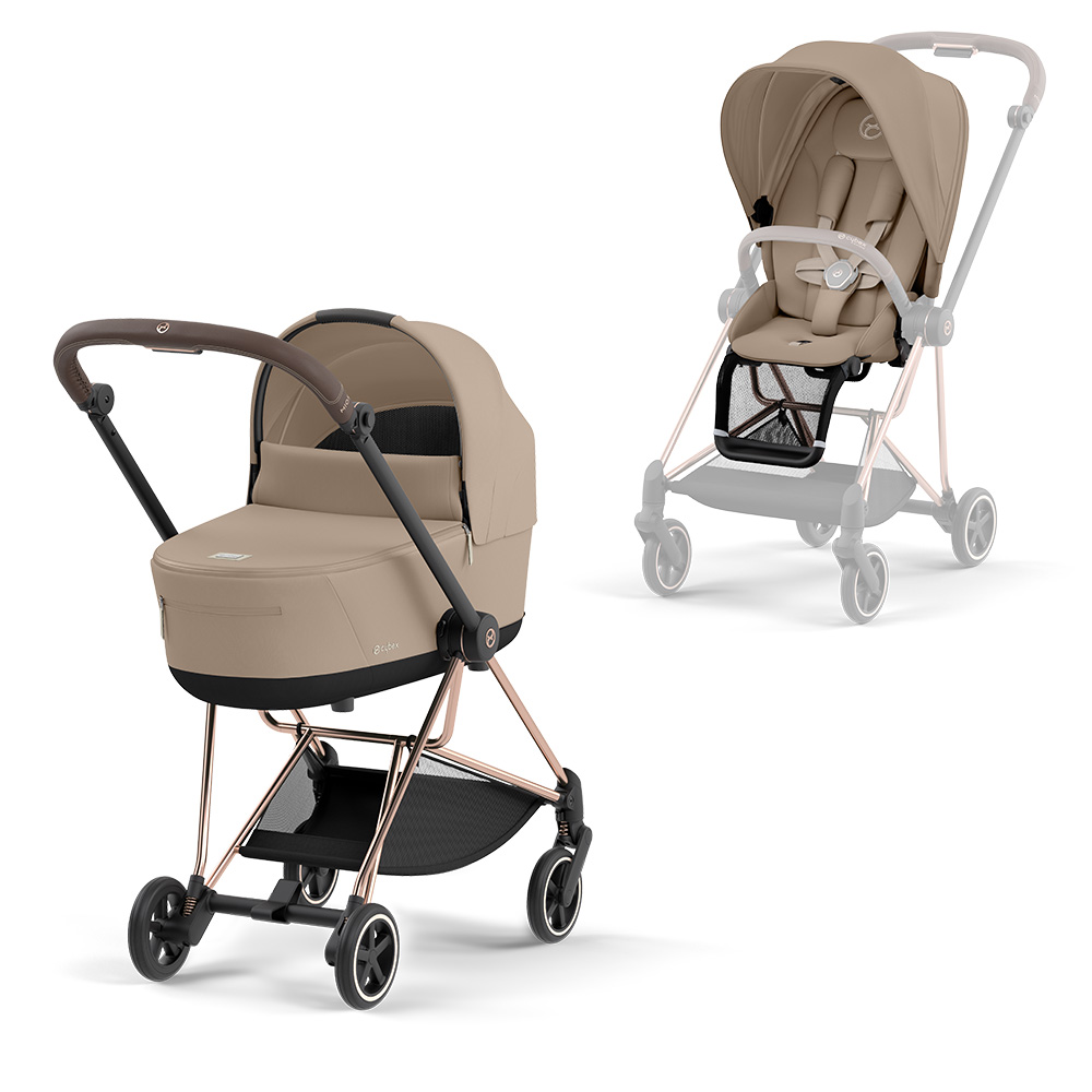 Cybex Mios 4 Stroller Complete - Rosegold Frame von Cybex