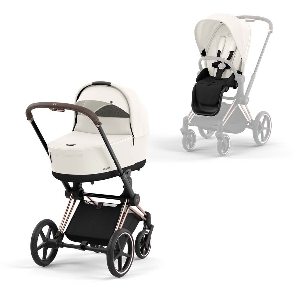 Cybex Priam 4 Stroller Complete - Rosegold Frame von Cybex