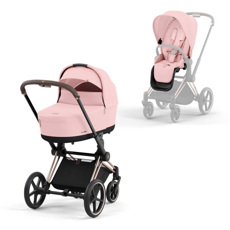 Cybex Priam 4 Stroller Complete - Rosegold Frame von Cybex