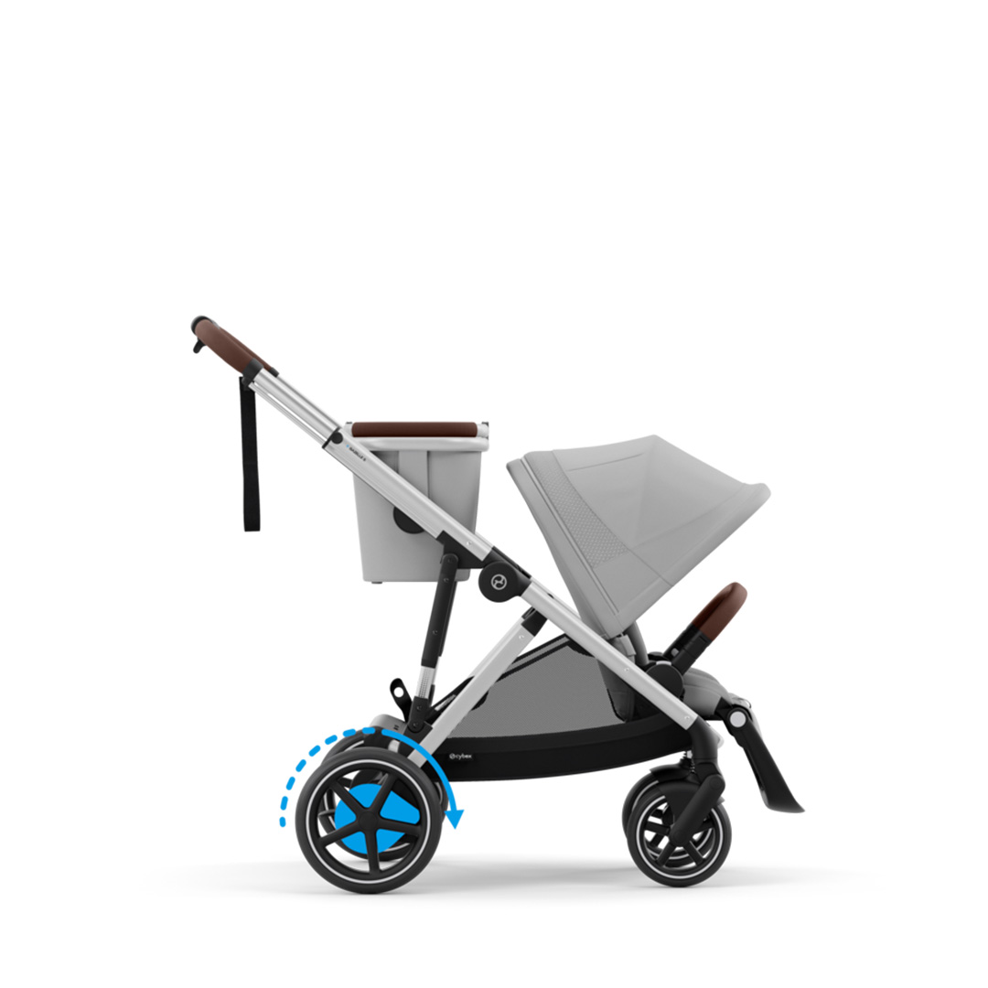 Cybex e-Gazelle S Stroller - Silver Frame von Cybex