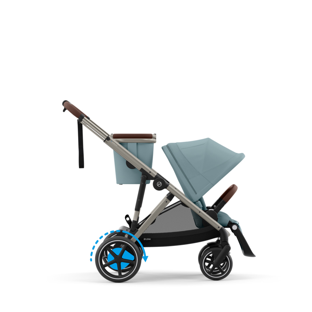 Cybex e-Gazelle S Stroller - Taupe Frame von Cybex