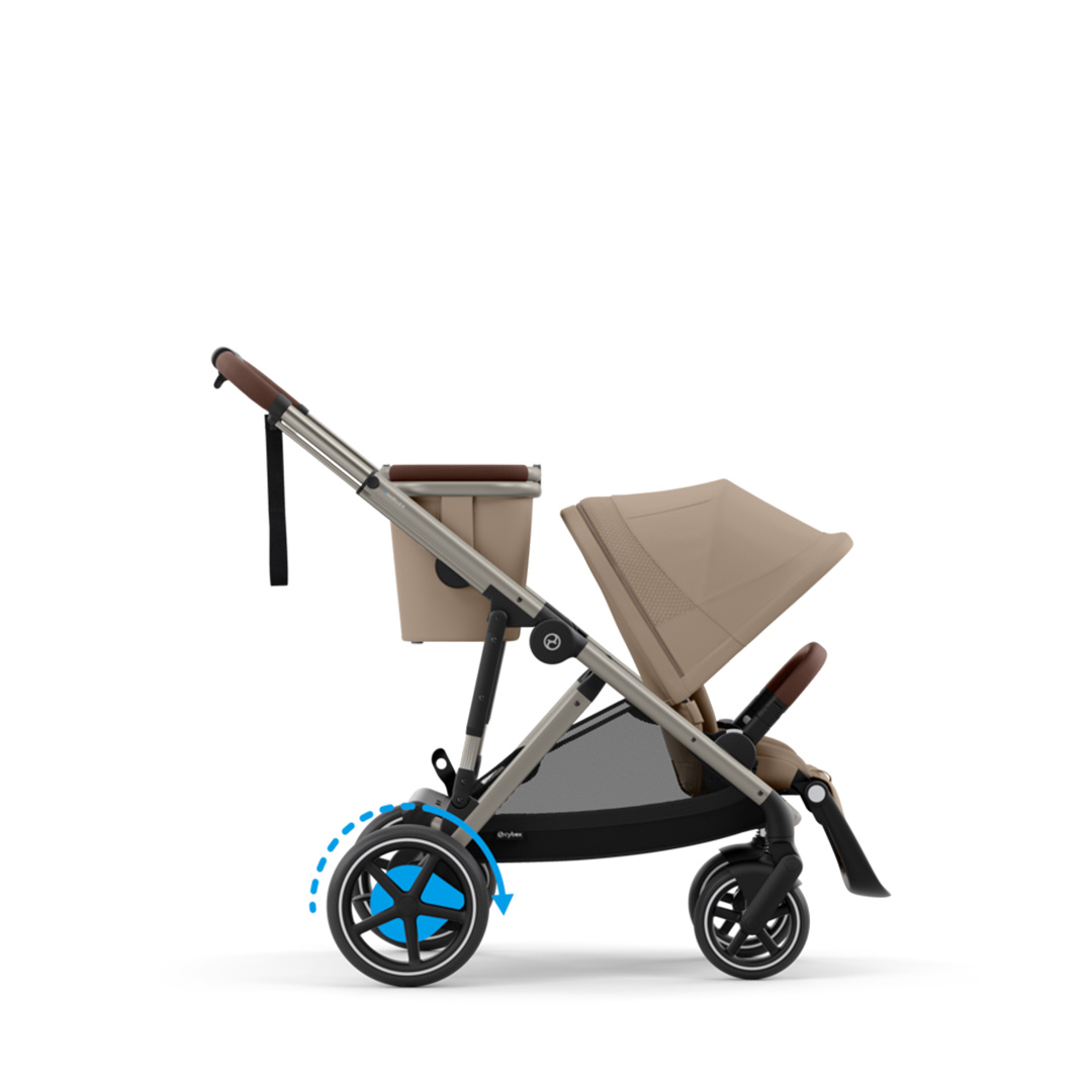 Cybex e-Gazelle S Stroller - Taupe Frame von Cybex