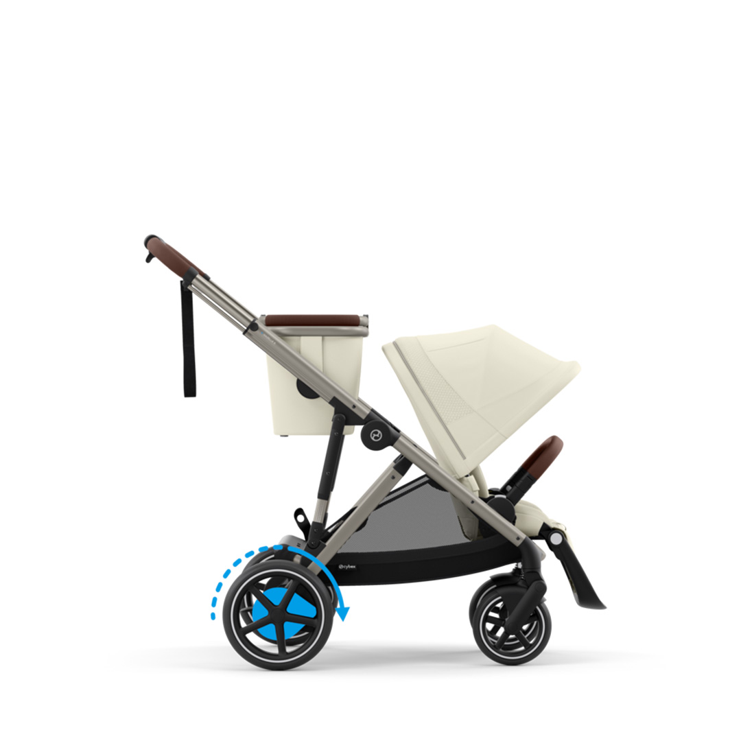 Cybex e-Gazelle S Stroller - Taupe Frame von Cybex