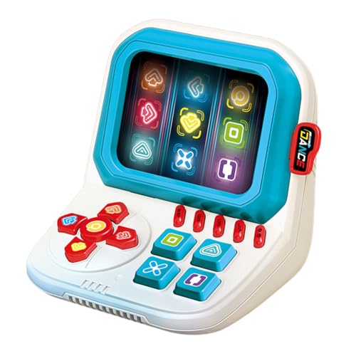 Cymwer Fingertanz-Spielmaschine, tragbare Challenge-Spielekonsole mit Licht und Ton, interaktives Handheld-Rhythmusspiel, Geschenke für Kinder von Cymwer