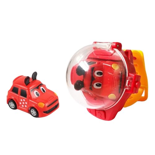 Cymwer Uhr-Ferngesteuertes Auto-Spielzeug, 2,4 GHz Mini-Rennwagen-Handgelenkspielzeug, Mini-Ferngesteuertes Auto-Uhr-Spielzeug, interaktives Outdoor-Spiel for Kinder, Erwachsene, Weihnachts- von Cymwer