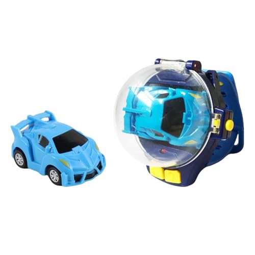 Cymwer Uhr-Ferngesteuertes Auto-Spielzeug, 2,4 GHz Mini-Rennwagen-Handgelenkspielzeug, Mini-Ferngesteuertes Auto-Uhr-Spielzeug, interaktives Outdoor-Spiel for Kinder, Erwachsene, Weihnachts- von Cymwer