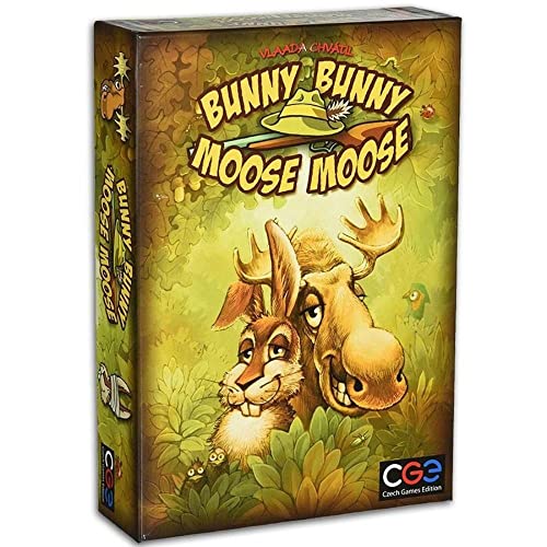 Bunny Bunny Moose Moose | CGE | English | 9+ Age | 3-6 Player Bunny Bunny Moose Moose | CGE | English | 9+ Age | 3-6 Player von Czech Games Edition