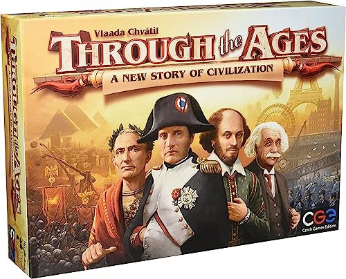 Through The ages: A New Story of Civilization | CGE | english | 14+ age | 2-4 player von Czech Games