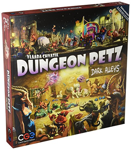 Dungeon Petz: Dark Alleys | CGE | English | 13+ Age | 2-4 Player von Czech Games