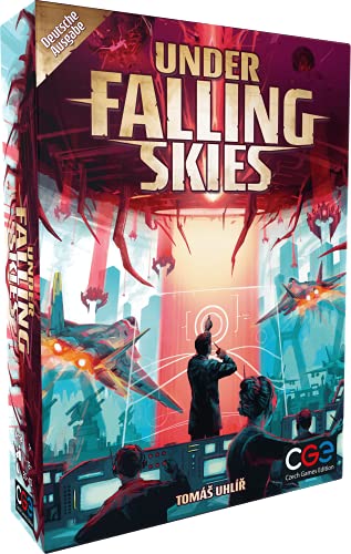Czech Games Edition Under Falling Skies - Einzigartiges Brettspiel als Solospiel - Innovatives Kampagnenspiel mit verschiedenen Missionen - Deutsch - 1 Spieler - Ab 12 Jahren Czech Games Edition Under Falling Skies - Einzigartiges Brettspiel als Solospiel - Innovatives Kampagnenspiel mit verschiedenen Missionen - Deutsch - 1 Spieler - Ab 12 Jahren von Czech Games Edition