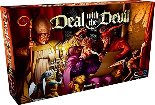 Deal with The Devil | CGE | English | 14+ Age | 4 Player von Czech Games