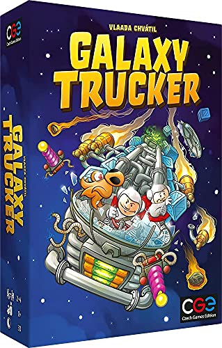 Czech Games Galaxy Trucker 2nd | CGE | English | 8+ Age | 2-4 Player von Czech Games