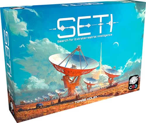 SETI: Search for Extraterrestrial Intelligence | CGE | English | 14+ Age | 1-4 Player SETI: Search for Extraterrestrial Intelligence | CGE | English | 14+ Age | 1-4 Player von Czech Games Edition