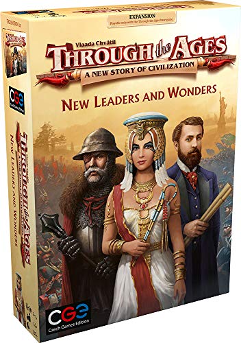 Through The Ages: New Leaders & Wonders | CGE | English | 14+ Age | 2-4 Player Through The Ages: New Leaders & Wonders | CGE | English | 14+ Age | 2-4 Player von Czech Games Edition