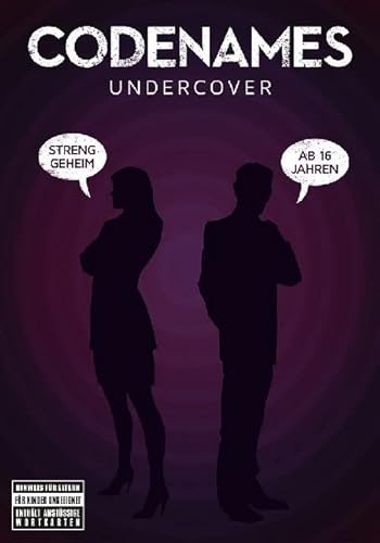 Asmodee Codenames Undercover, Familienspiel, Ratespiel, Deutsch von Czech Games